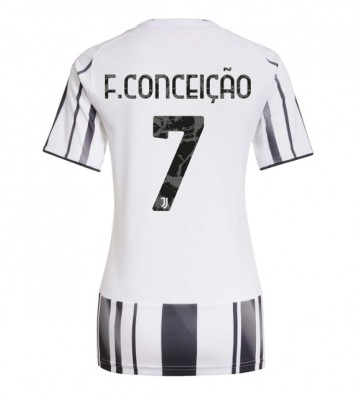 Juventus Francisco Conceicao #7 Hjemmebanetrøje Dame 2025-26 Kortærmet